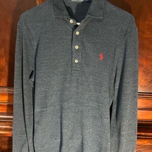 Ralph Lauren Men's Dark Gray Polo Shirt